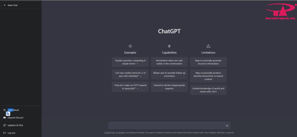 Cách tạo tài khoản ChatGPT ở Việt Nam để chat với AI