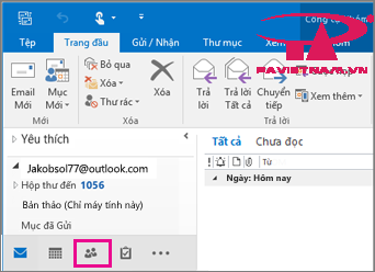 Nhập danh bạ vào phần mềm Outlook từ file CSV