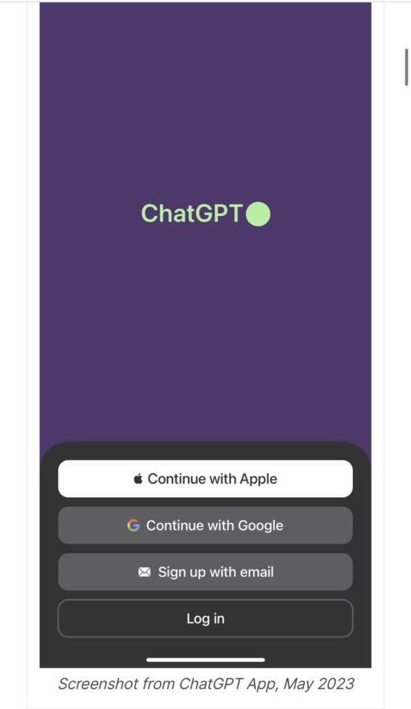 ChatGPT trên Iphone