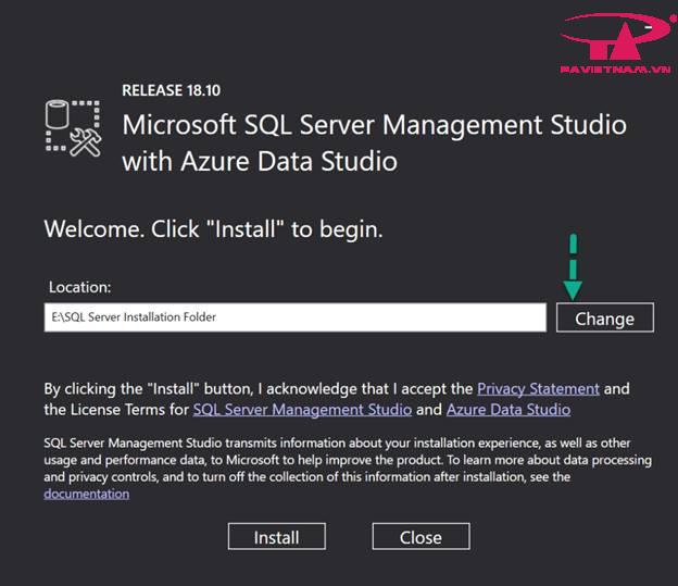 Cách cài đặt SQL Server Management Studio